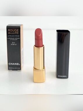 CHANEL Rouge Allure Lipstick - Warm Rose Brick (211 Subtile)